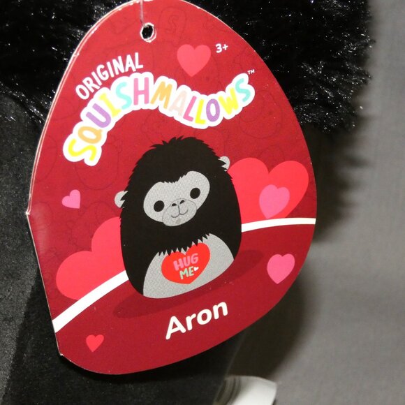 Kellytoy Original Squishmallow Aron Black Gorilla Plush Toy 2022 NWT - Picture 5 of 8